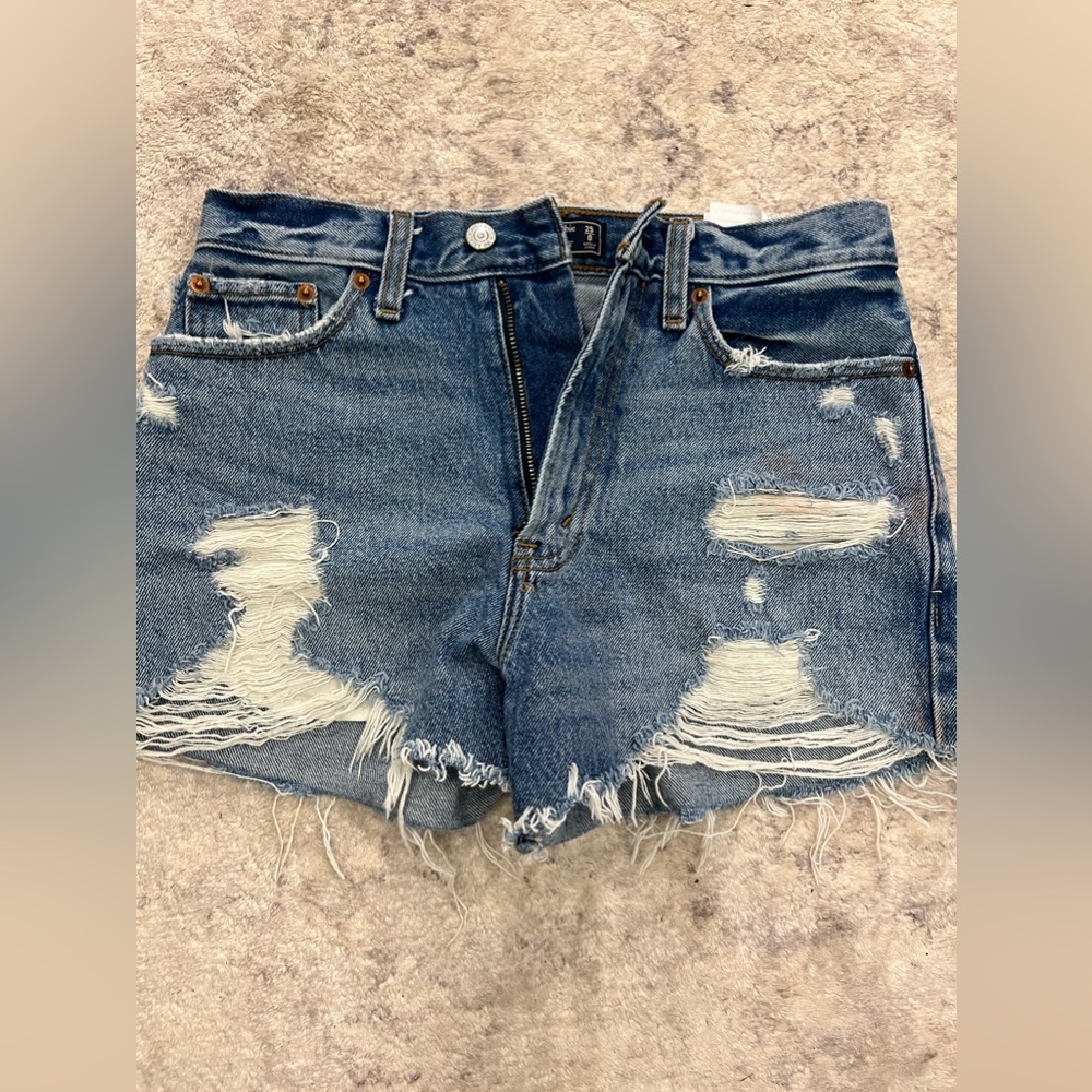 A&F Jean Short